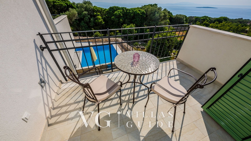 Villa Lun T - Island Pag Schlafzimmer