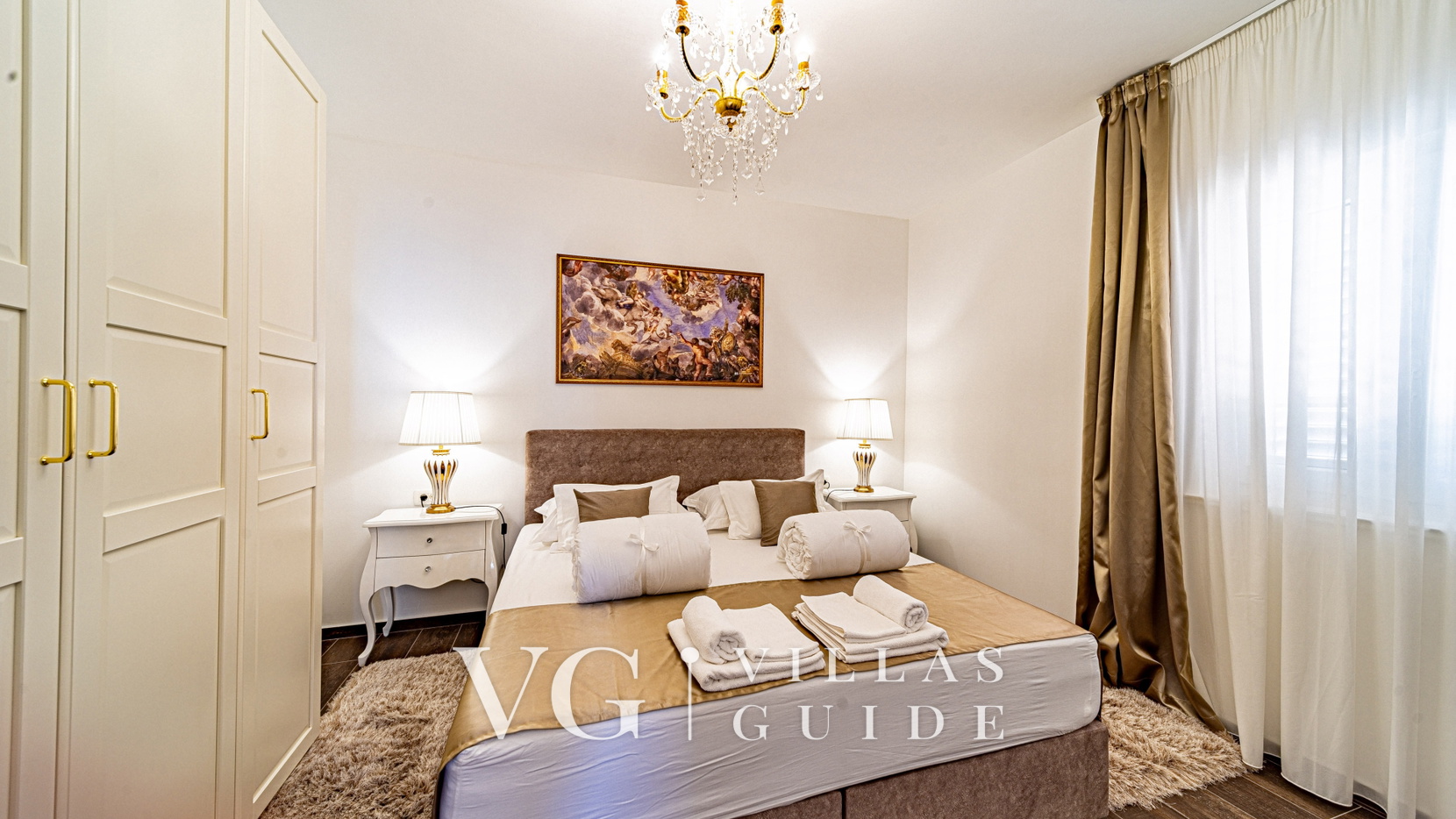 Seafront Villa Mijo Spavaća soba