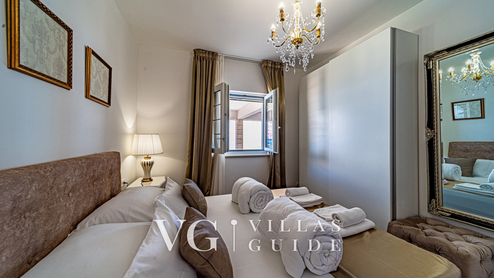 Seafront Villa Mijo Spavaća soba