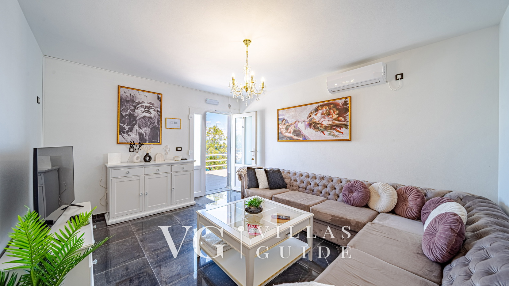 Seafront Villa Mijo Dnevni boravak