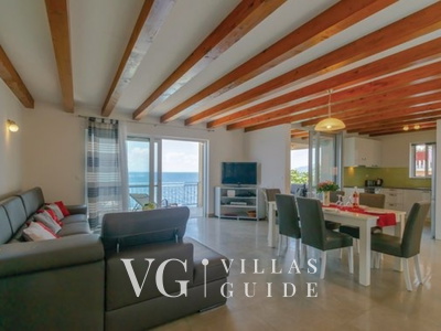 Villa Julia - Korčula Wohnzimmer