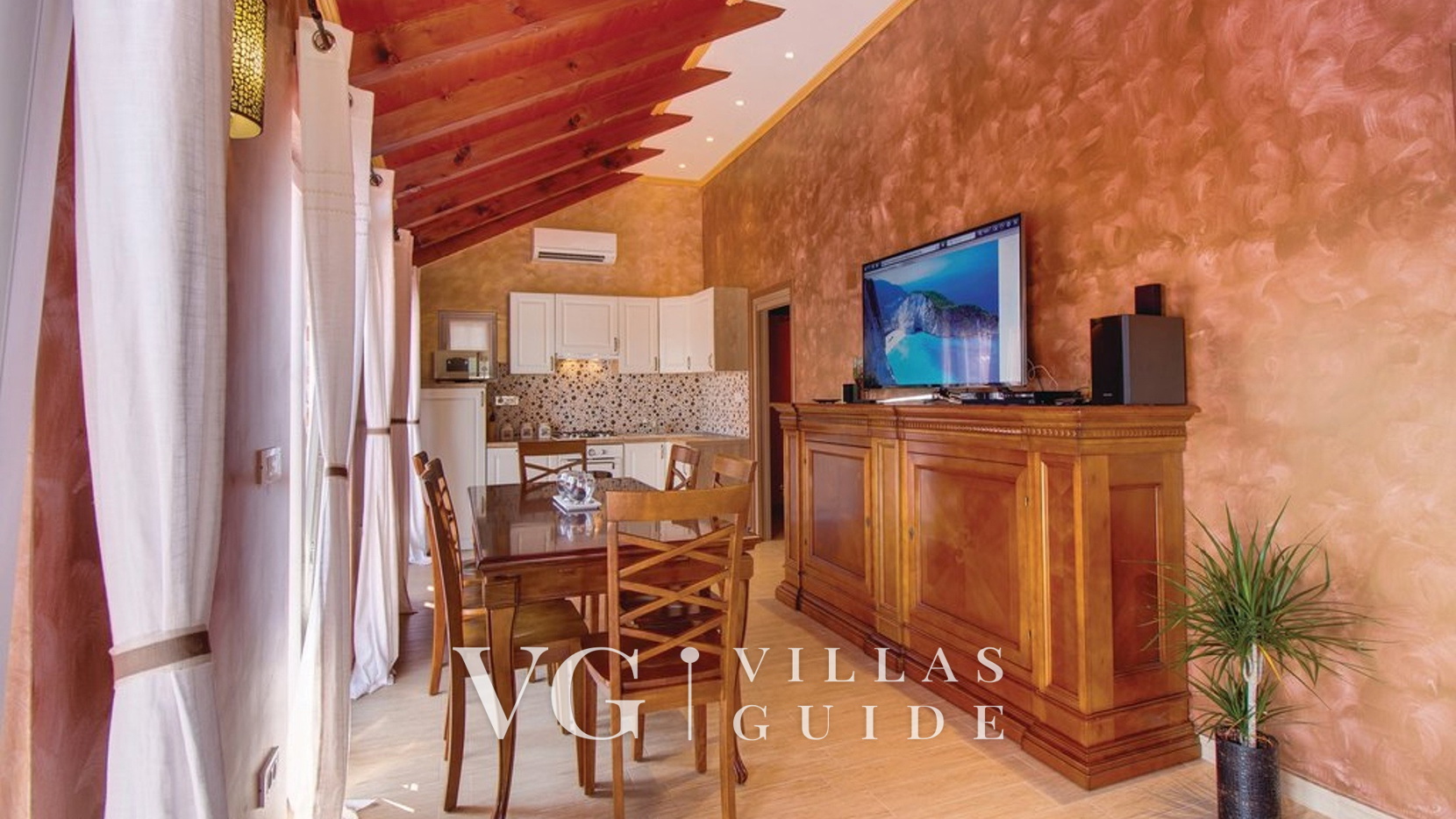 Villa Victoria beachfront&pool Wohnzimmer