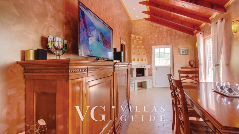 Villa Victoria beachfront&pool Wohnzimmer