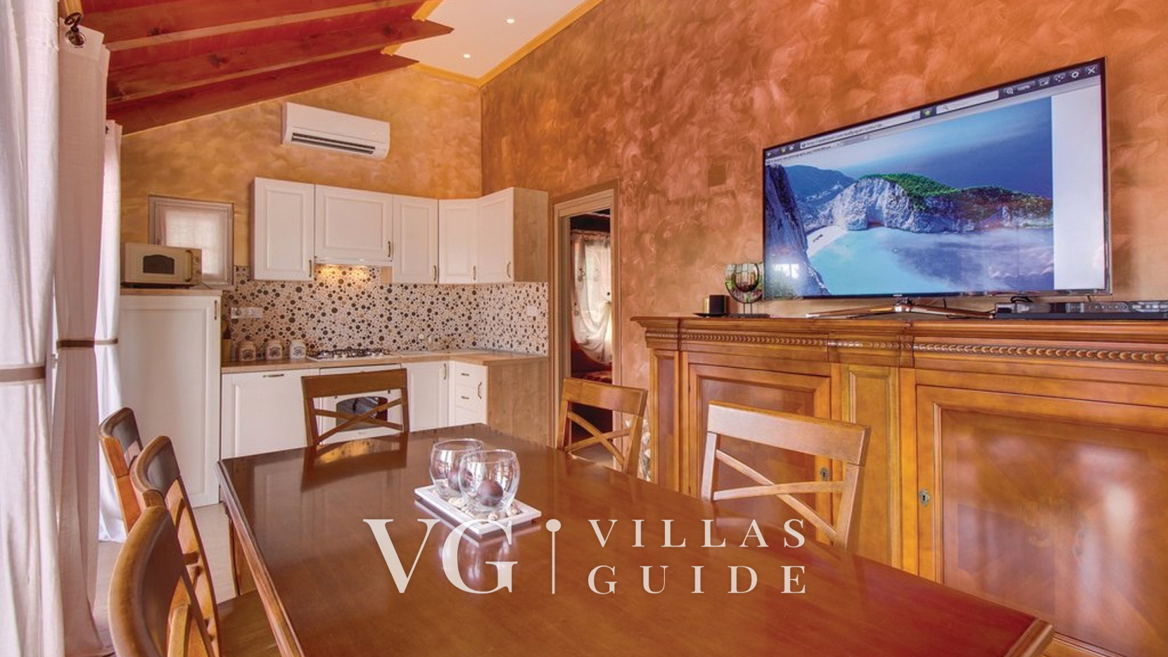 Villa Victoria beachfront&pool Wohnzimmer