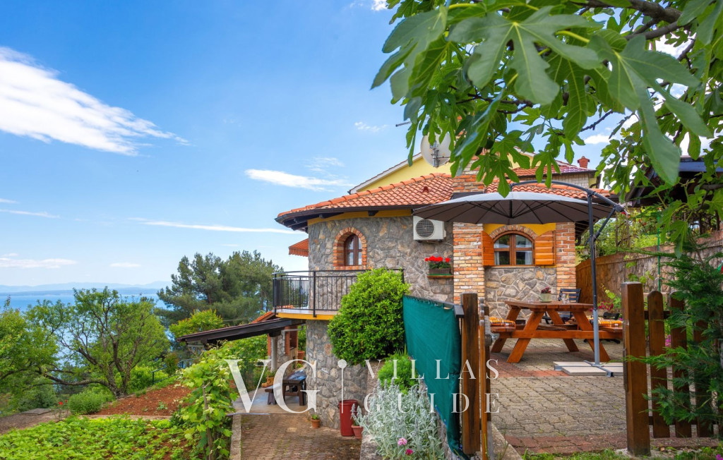 Casa Milena 1 Lovran Opatija Garten und Außenbereich