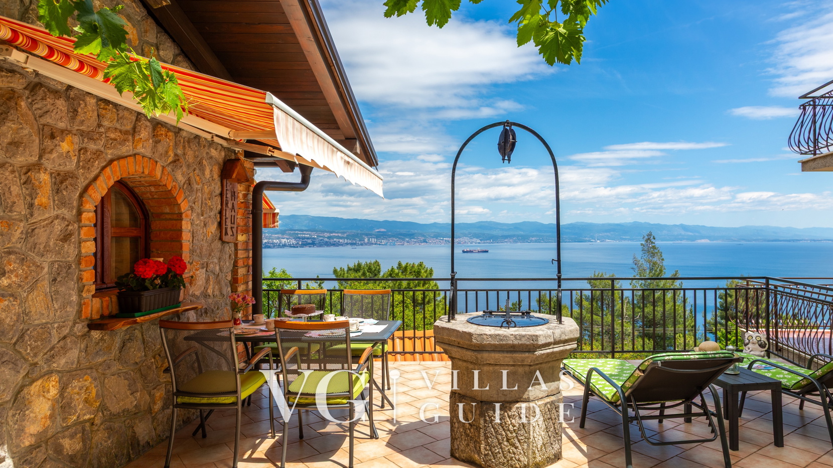 Casa Milena 1 Lovran Opatija Dvorište i vanjski dio objekta