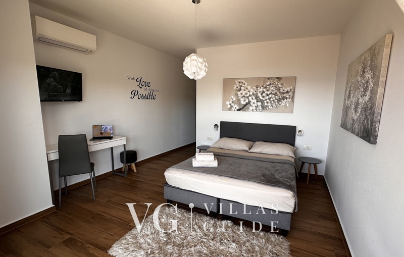 Villa Angello pool&whirpool&pet friendly Bedroom