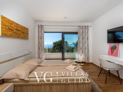 Villa Angello pool&whirpool&pet friendly Camera da letto