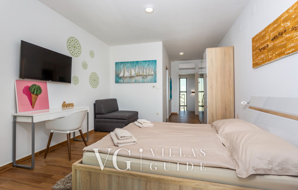 Villa Angello pool&whirpool&pet friendly Camera da letto