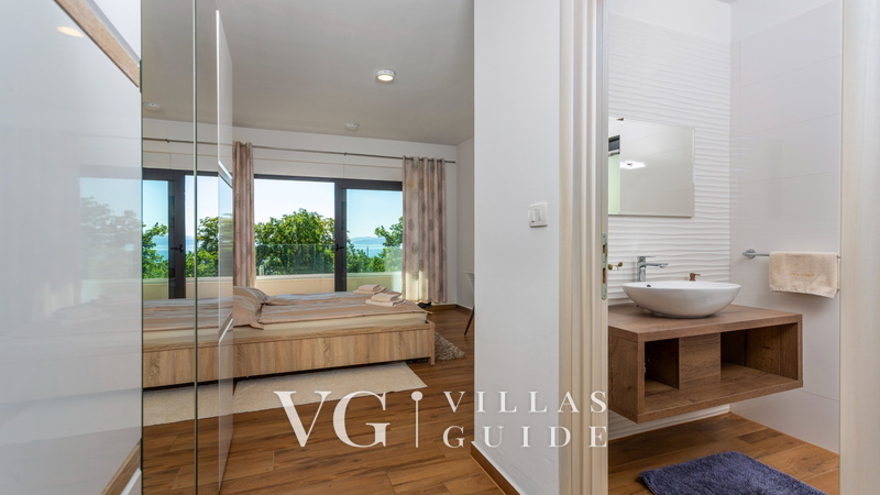 Villa Angello pool&whirpool&pet friendly Schlafzimmer