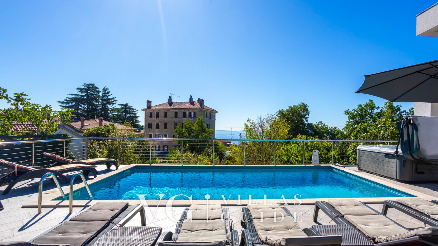 Villa Angello pool&whirpool&pet friendly Pool