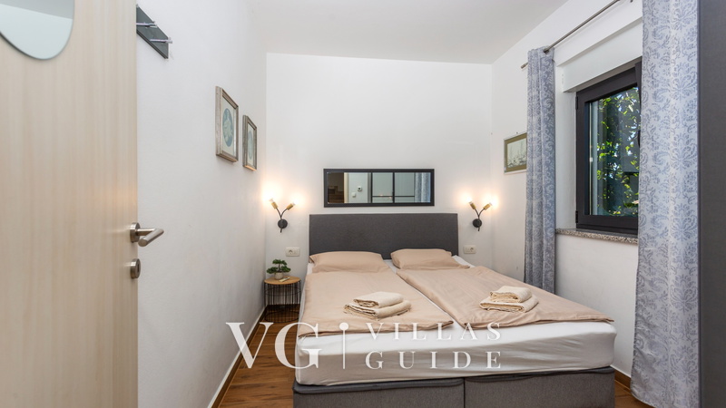 Villa Angello pool&whirpool&pet friendly Schlafzimmer