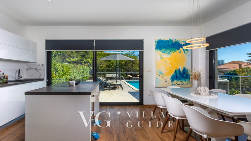 Villa Angello pool&whirpool&pet friendly Küche