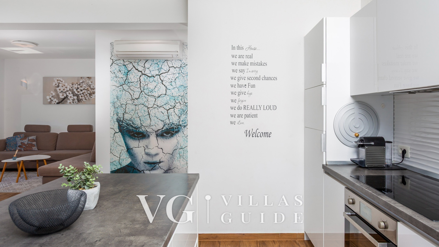 Villa Angello pool&whirpool&pet friendly Kitchen