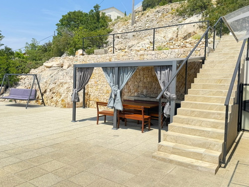 Villa House Vissum with pool&sea view