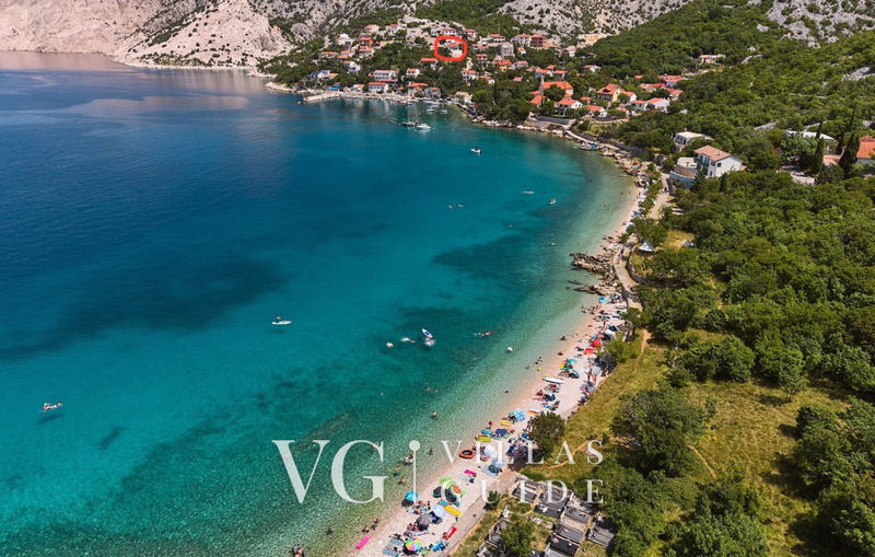 Villa House Vissum with pool&sea view Microlocation