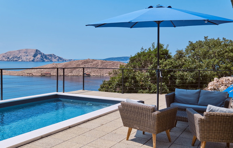 Villa House Vissum with pool&sea view