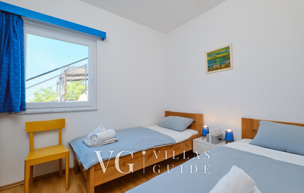 Villa House Vissum with pool&sea view Bedroom