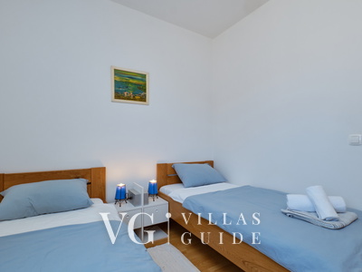 Villa House Vissum with pool&sea view Bedroom