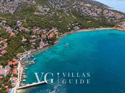 Villa House Vissum with pool&sea view Microlocation