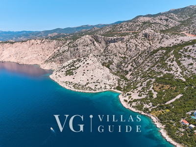 Villa House Vissum with pool&sea view Microlocation