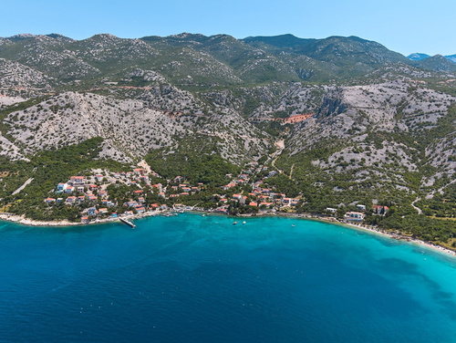 Villa House Vissum with pool&sea view