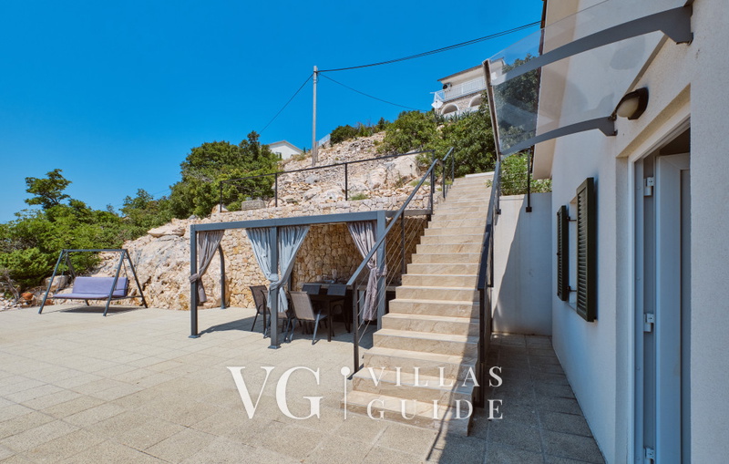 Villa House Vissum with pool&sea view Garden and property exterior