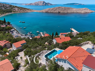 Villa House Vissum with pool&sea view Garden and property exterior