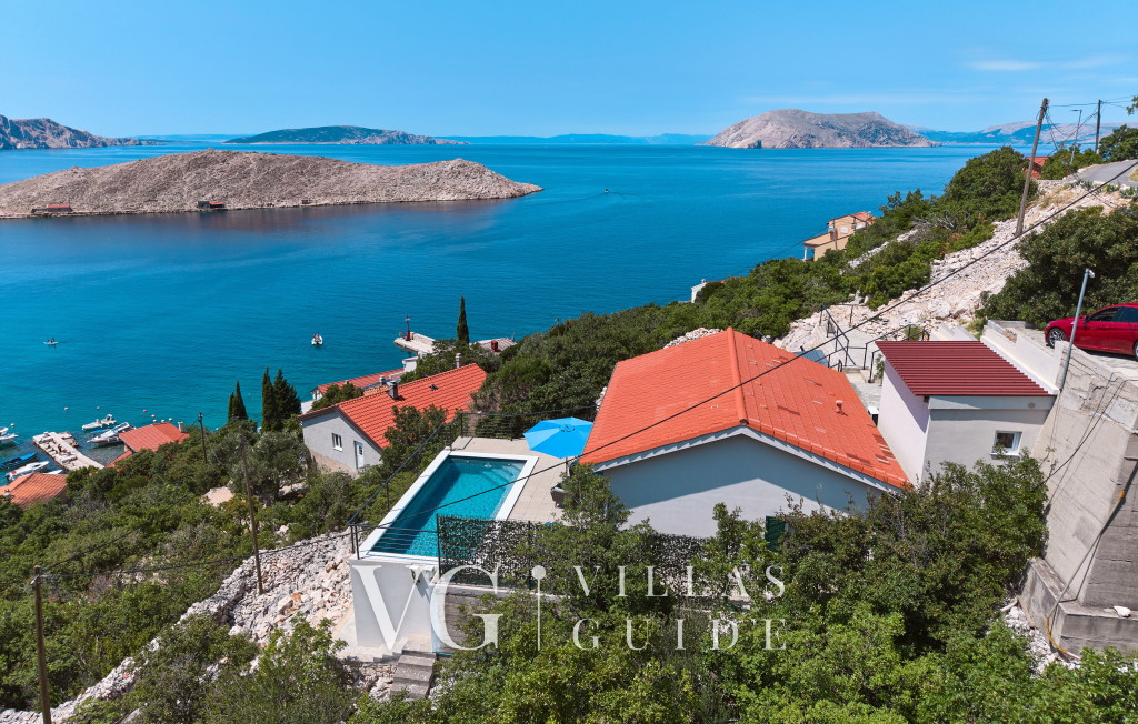 Villa House Vissum with pool&sea view Garden and property exterior