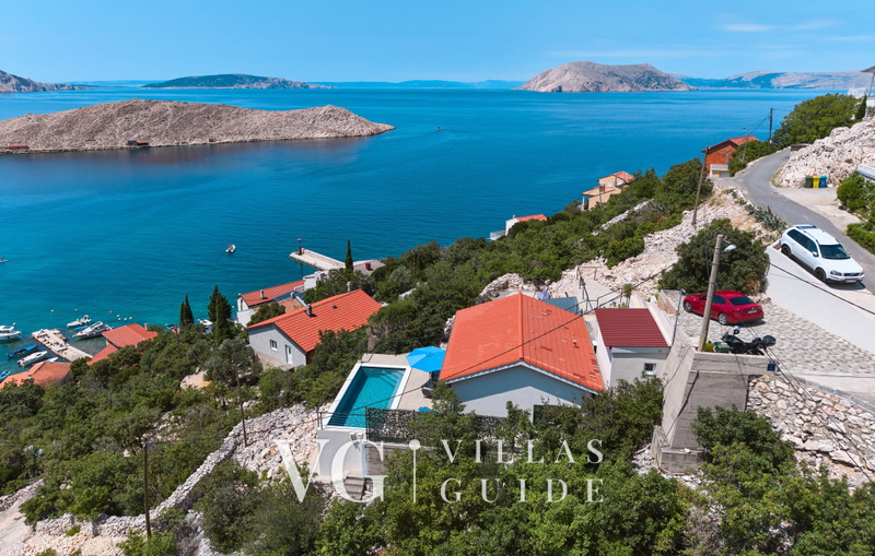 Villa House Vissum with pool&sea view Garden and property exterior