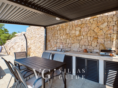 Villa House Vissum with pool&sea view