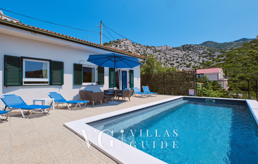 Villa House Vissum with pool&sea view Garden and property exterior