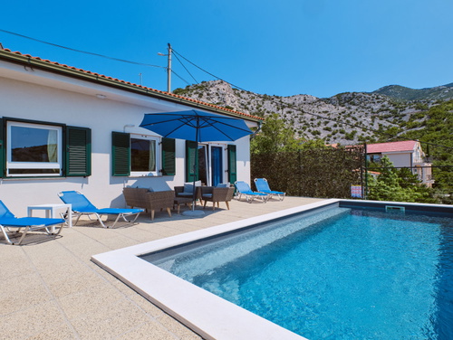 Villa House Vissum with pool&sea view