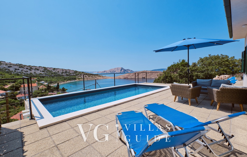 Villa House Vissum with pool&sea view