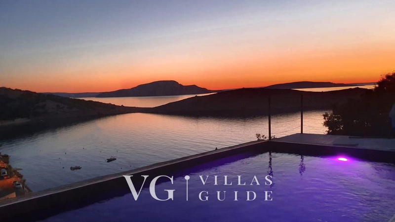 Villa House Vissum with pool&sea view Pool