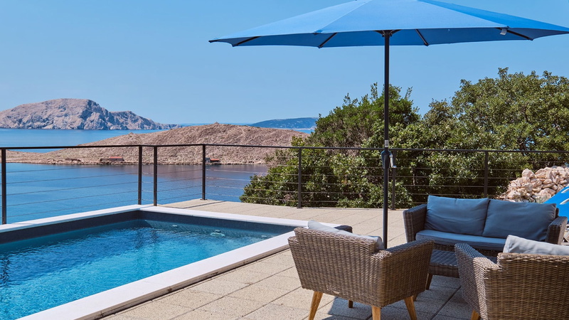 Villa House Vissum with pool&sea view
