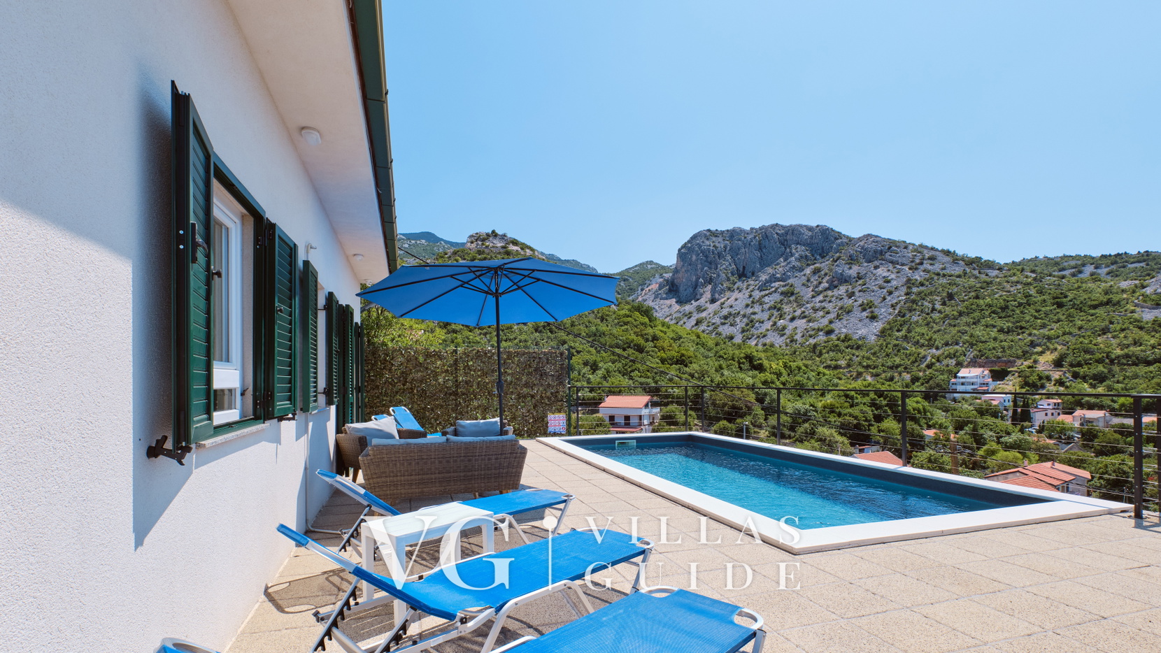 Villa House Vissum with pool&sea view Pool