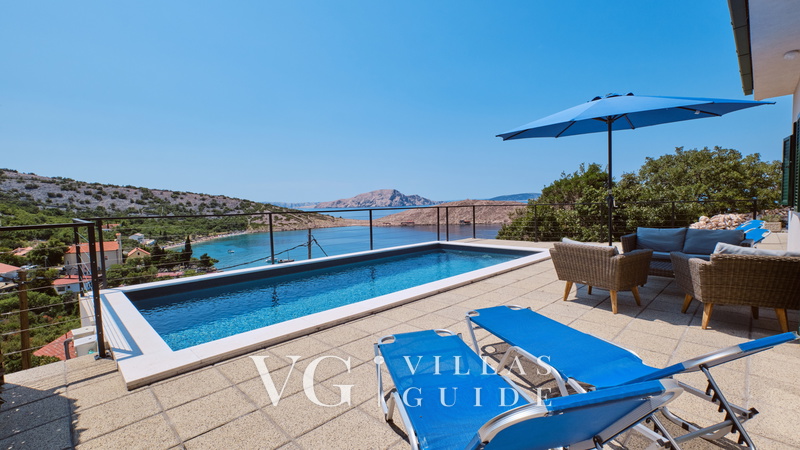 Villa House Vissum with pool&sea view