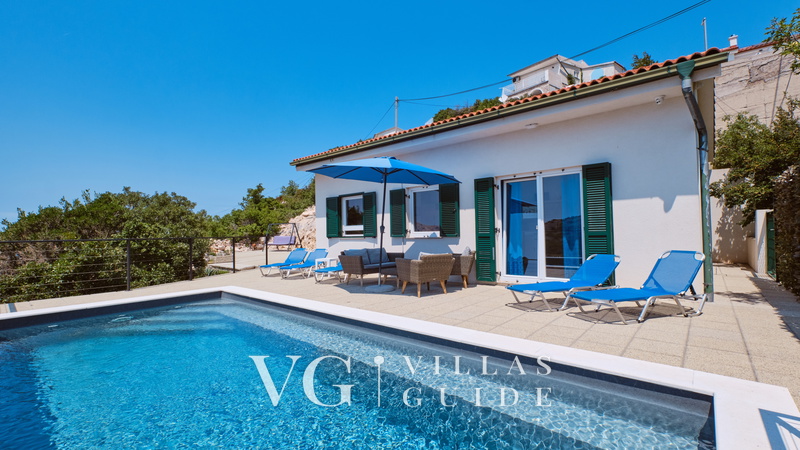 Villa House Vissum with pool&sea view Pool