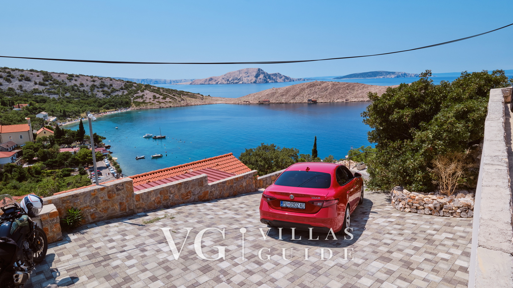 Villa House Vissum with pool&sea view Zusatzinhalte