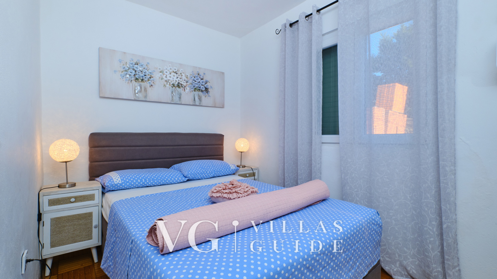 Villa Hemingway beachfront&private sundeck Camera da letto