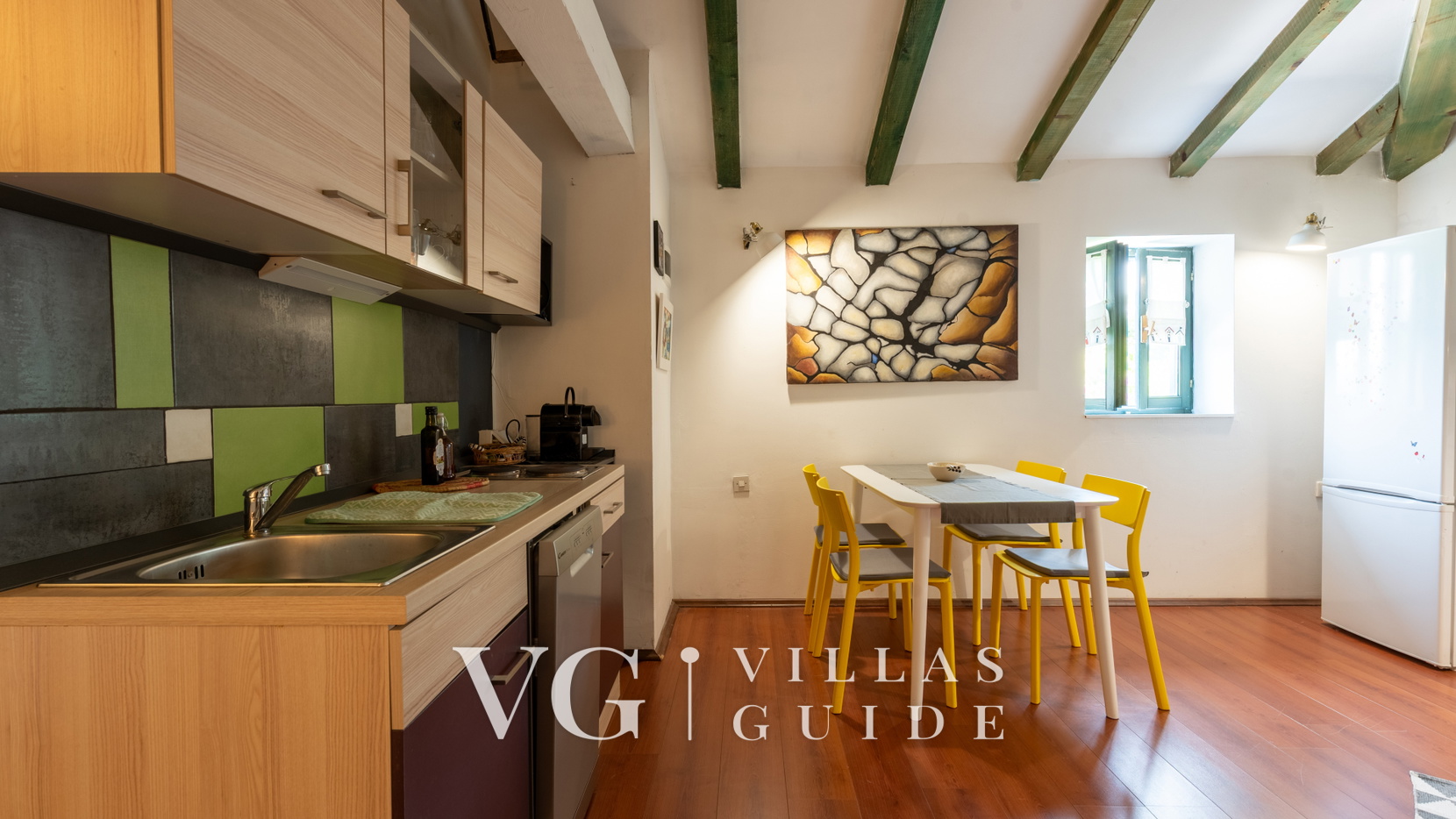 Apartman Art Garden, Pool & Whirpool Küche