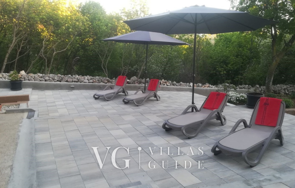 House Hideaway Novi Vinodolski Dvorište i vanjski dio objekta