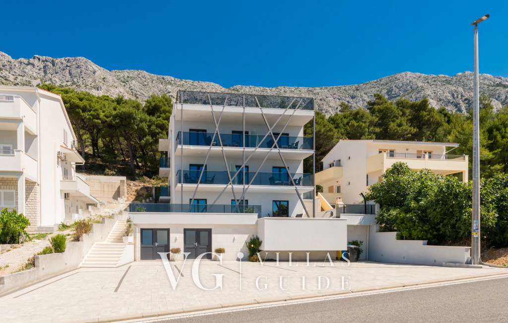 Studio Apartman Mia 1 - Omiš-Medići Garden and property exterior