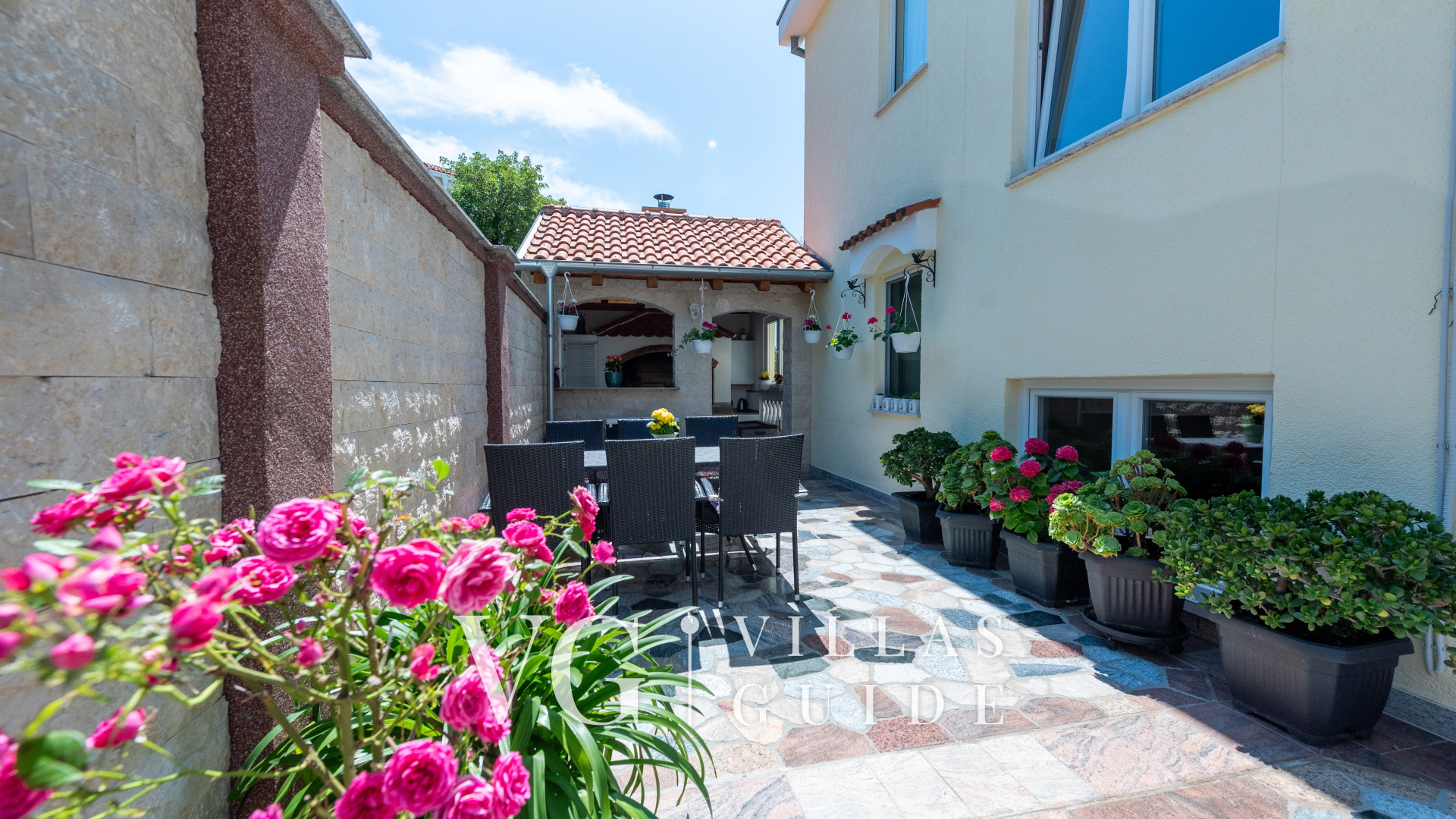 Cozy Studio Lucija with Terrace & Garden - Crikvenica Garden and property exterior