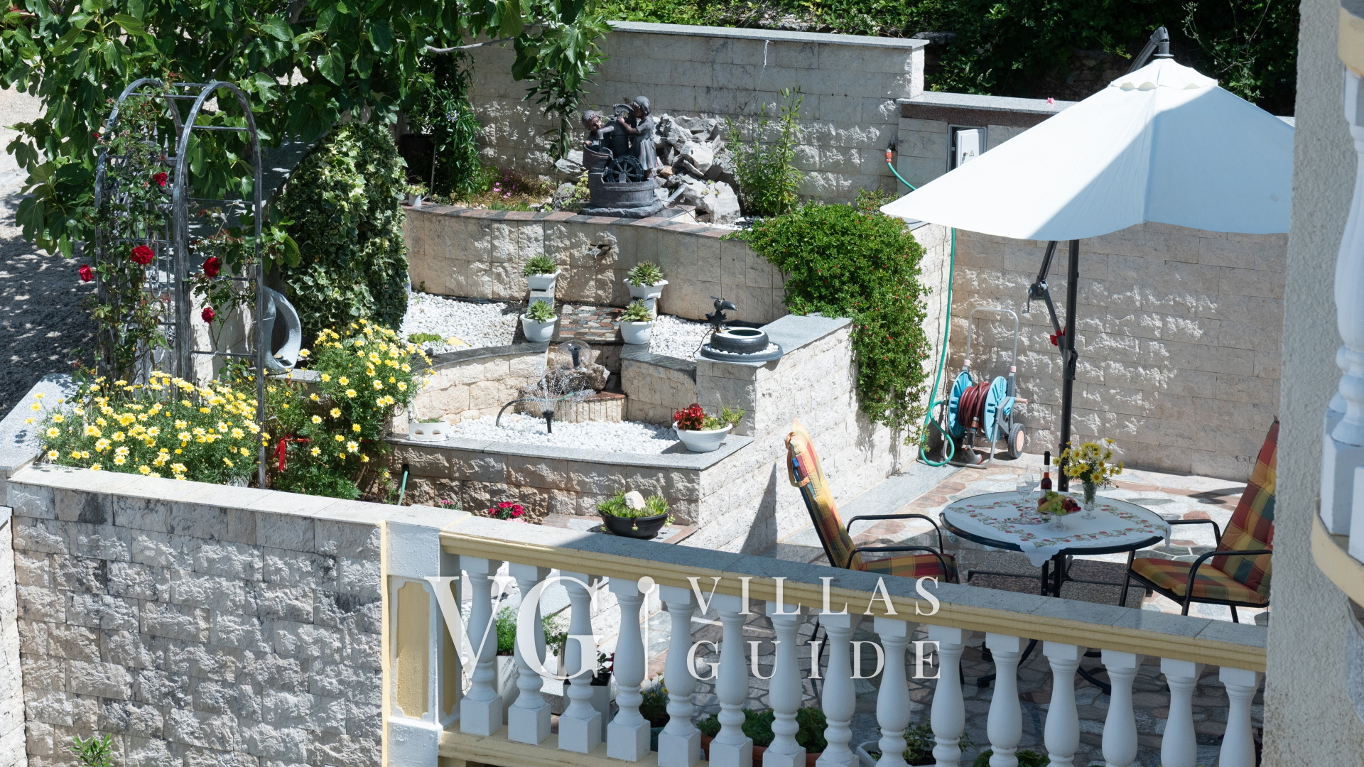 Cozy Studio Lucija with Terrace & Garden - Crikvenica Garden and property exterior