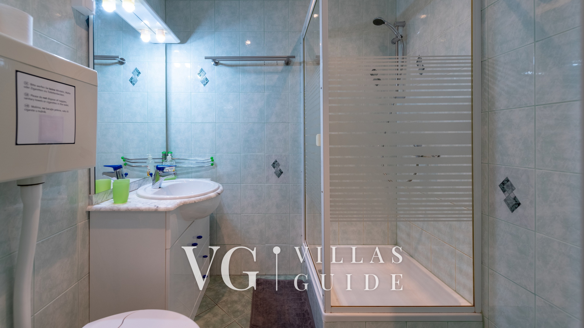 Cozy Studio Lucija with Terrace & Garden - Crikvenica Bathroom