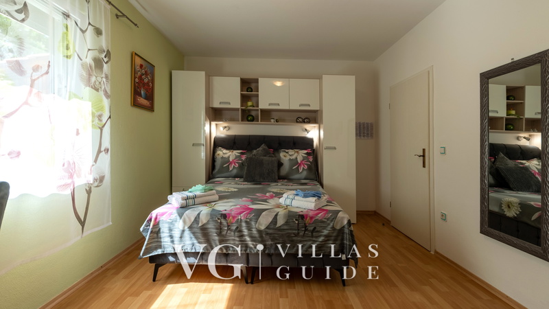 Cozy Studio Lucija with Terrace & Garden - Crikvenica Camera da letto