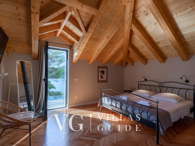 Villa Lipovac Camera da letto