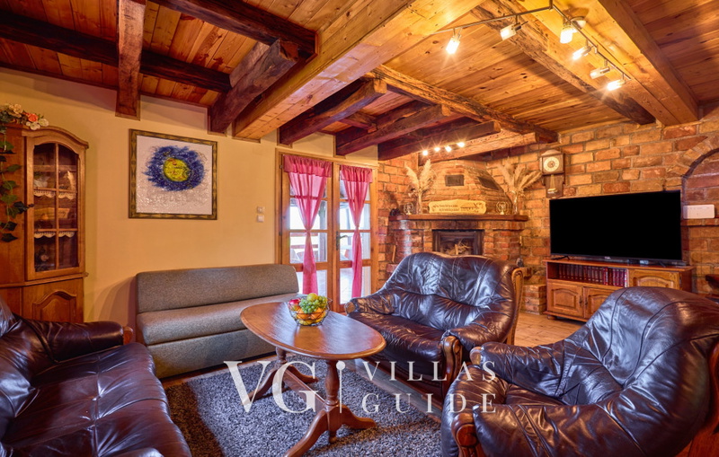 Holiday Home Dubranec Wohnzimmer